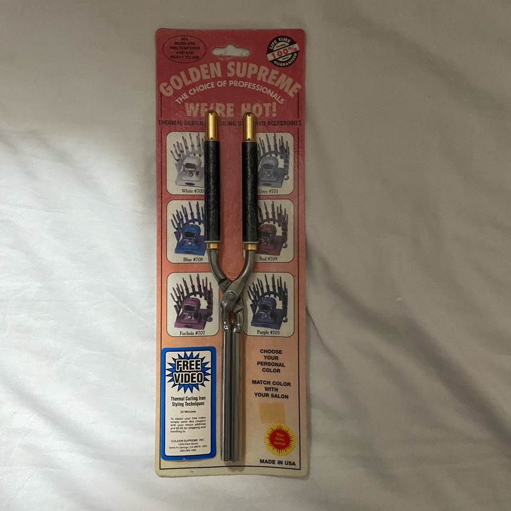 Golden Supreme Flat Iron